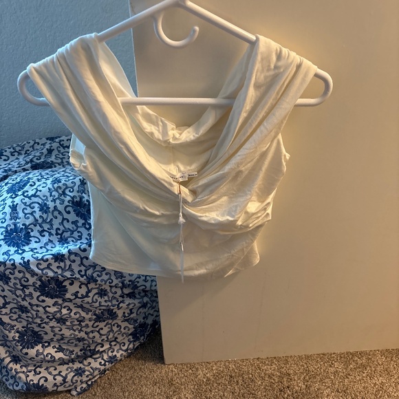 Good American white blouse new with tags medium - Picture 1 of 4